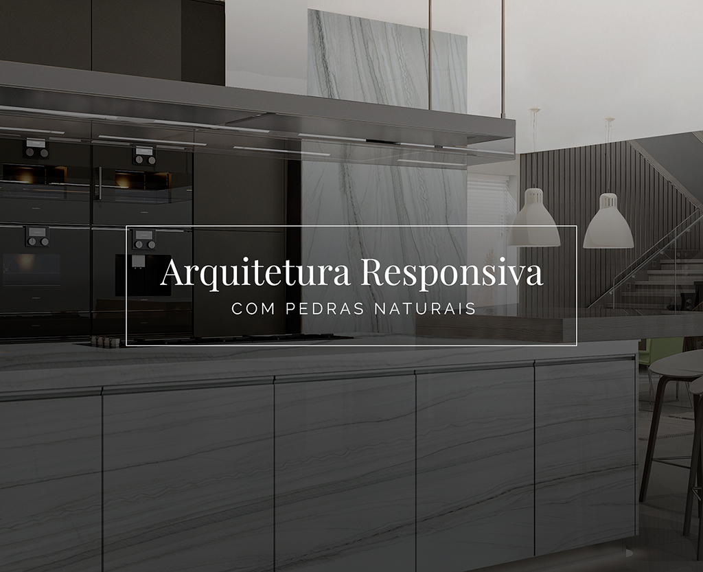 Arquitetura Responsiva com pedras naturais