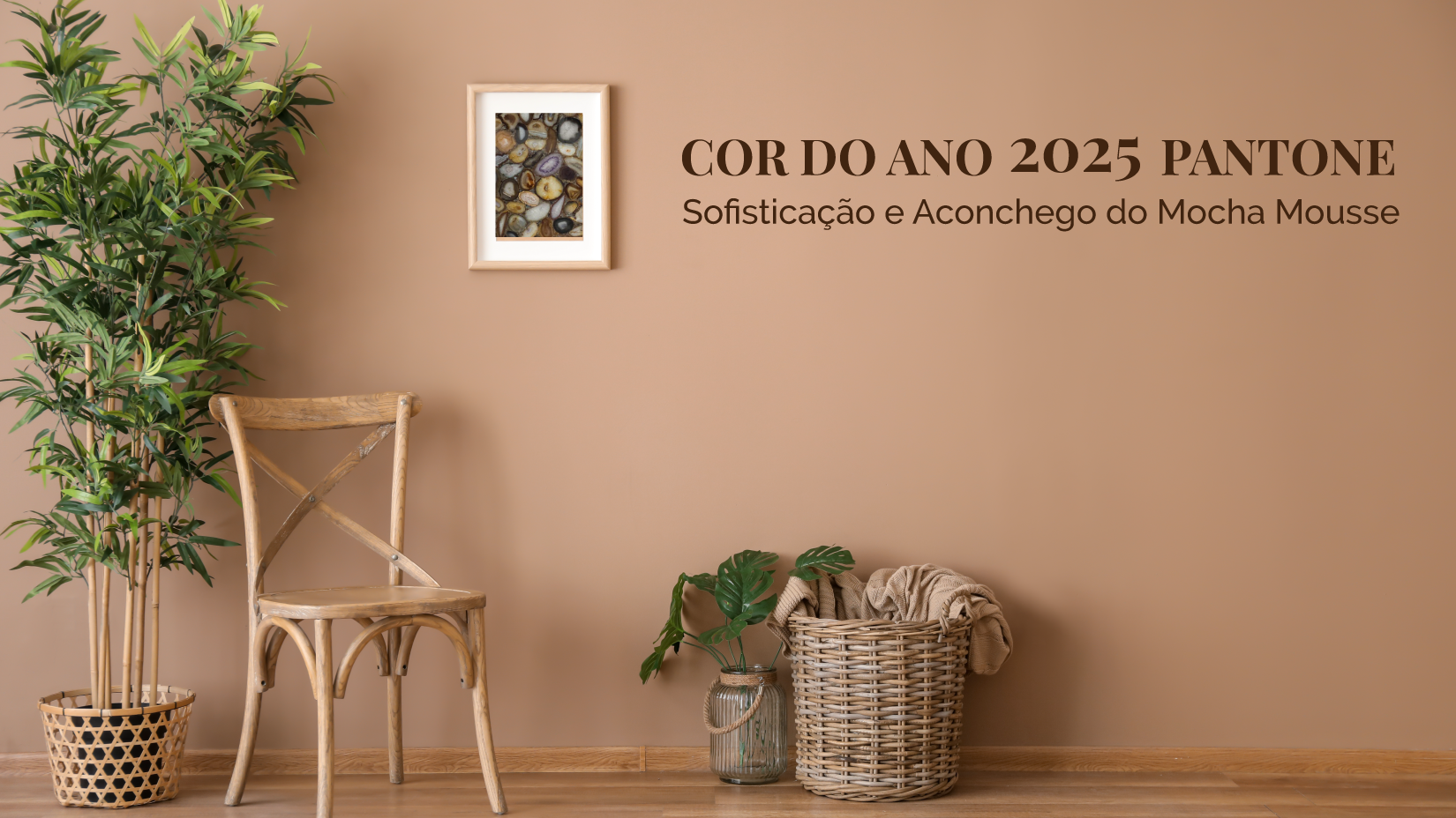 Cor do ano mocha mousse