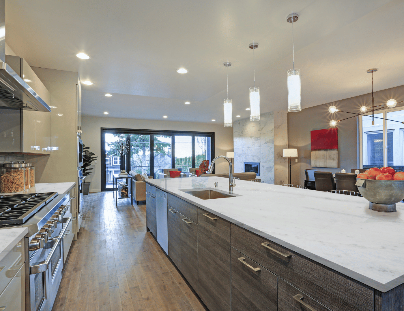 Cozinha com Tesoro Bianco